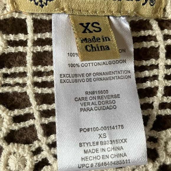 NWOT 2pc Democracy 100% cotton top - Picture 9 of 12